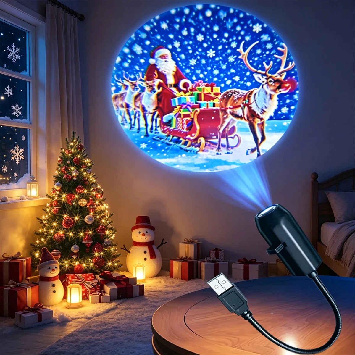 Nordspur | Lumevo Compact USB Christmas Projector Light