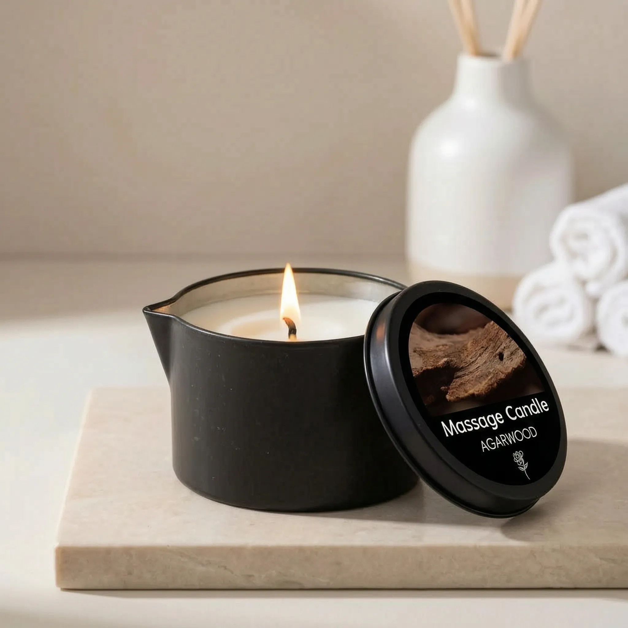 Nordspur | LumiMelt Scented Massage Candle
