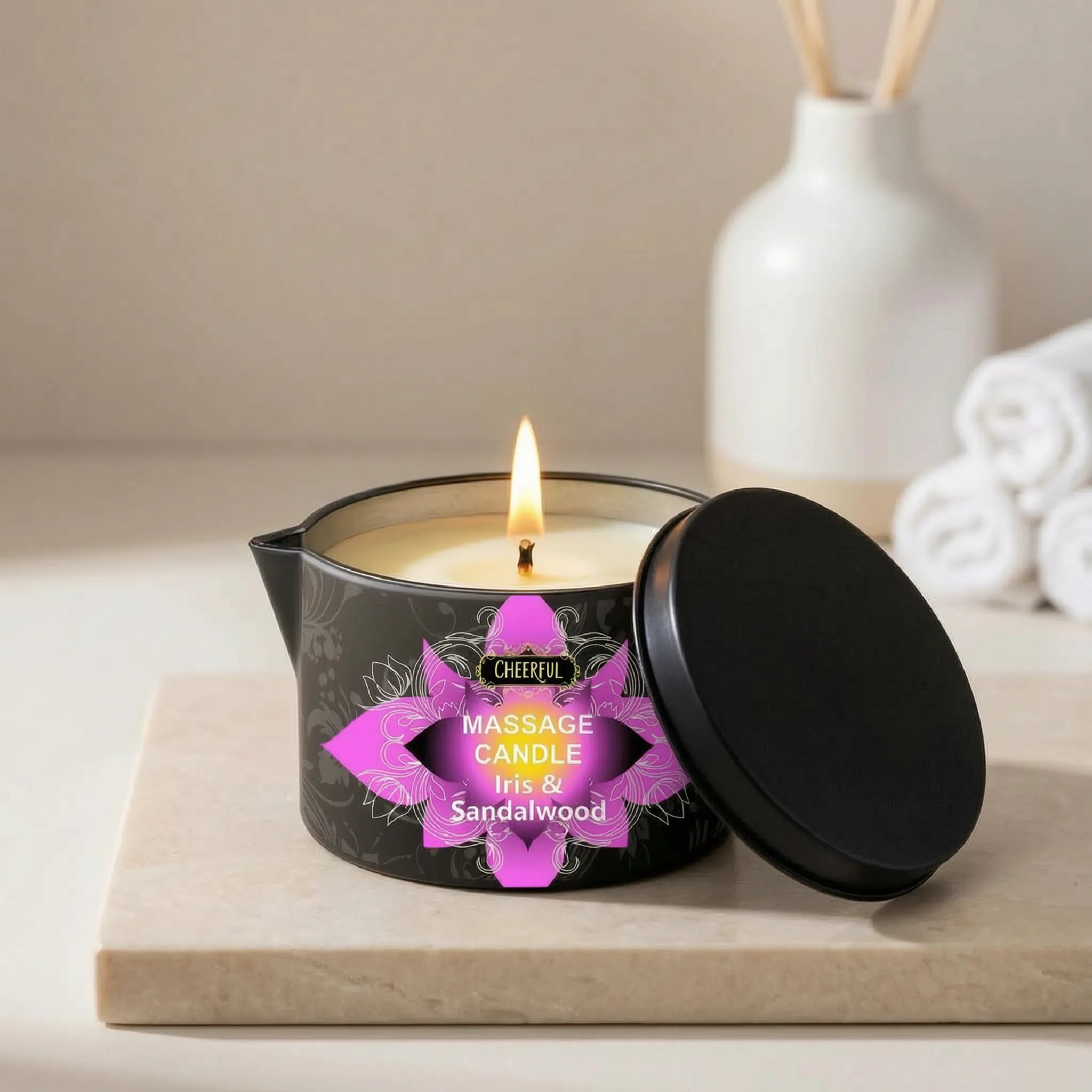 Nordspur | LumiMelt Scented Massage Candle