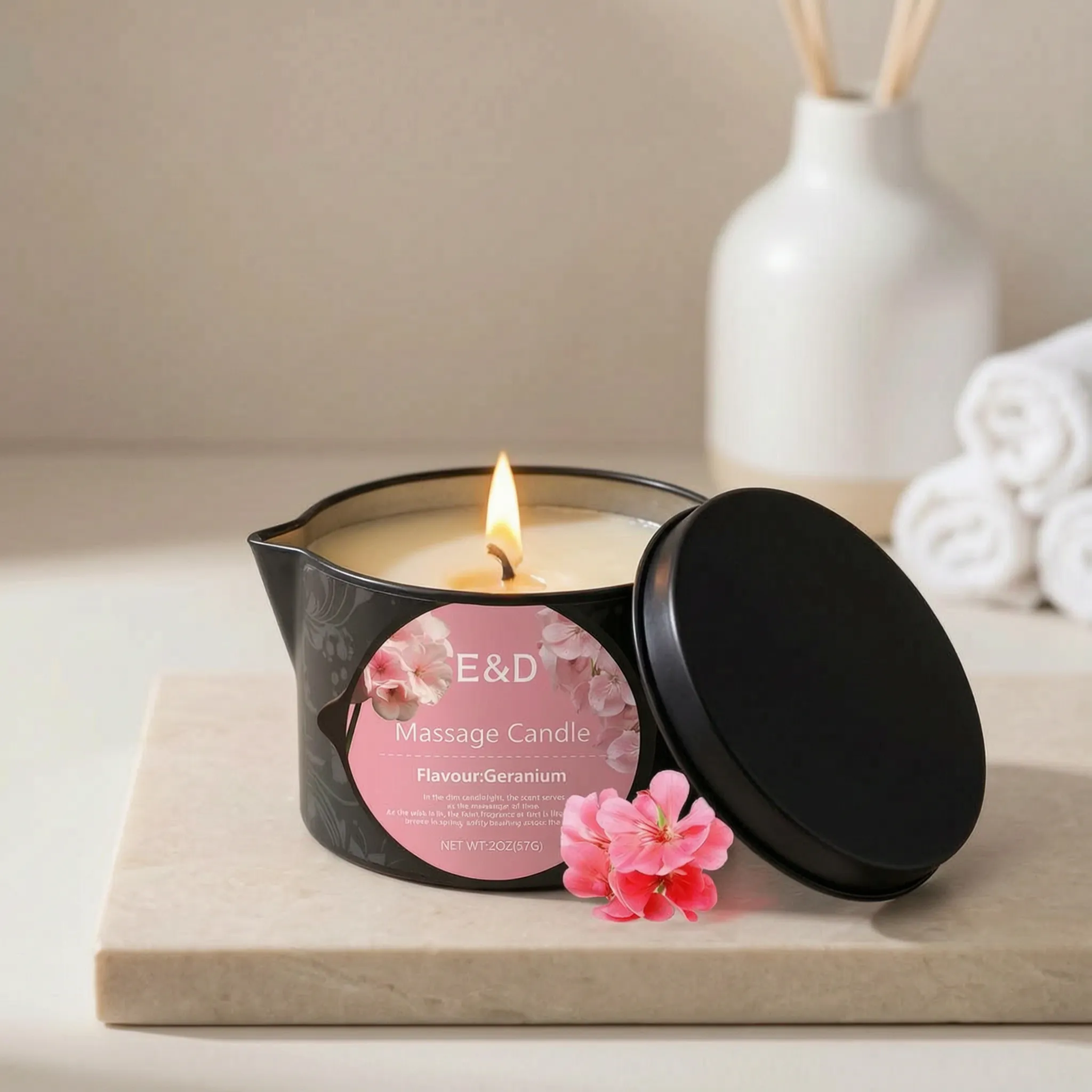 Nordspur | LumiMelt Scented Massage Candle
