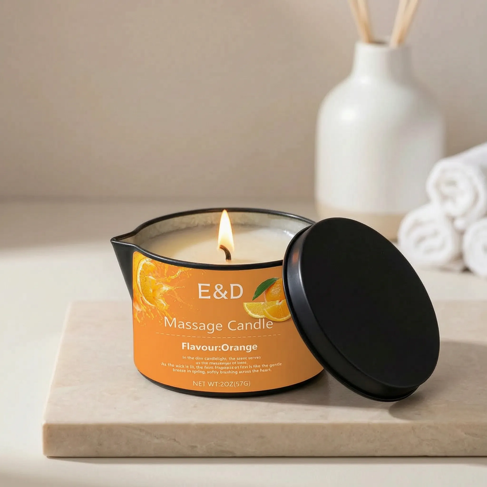 Nordspur | LumiMelt Scented Massage Candle