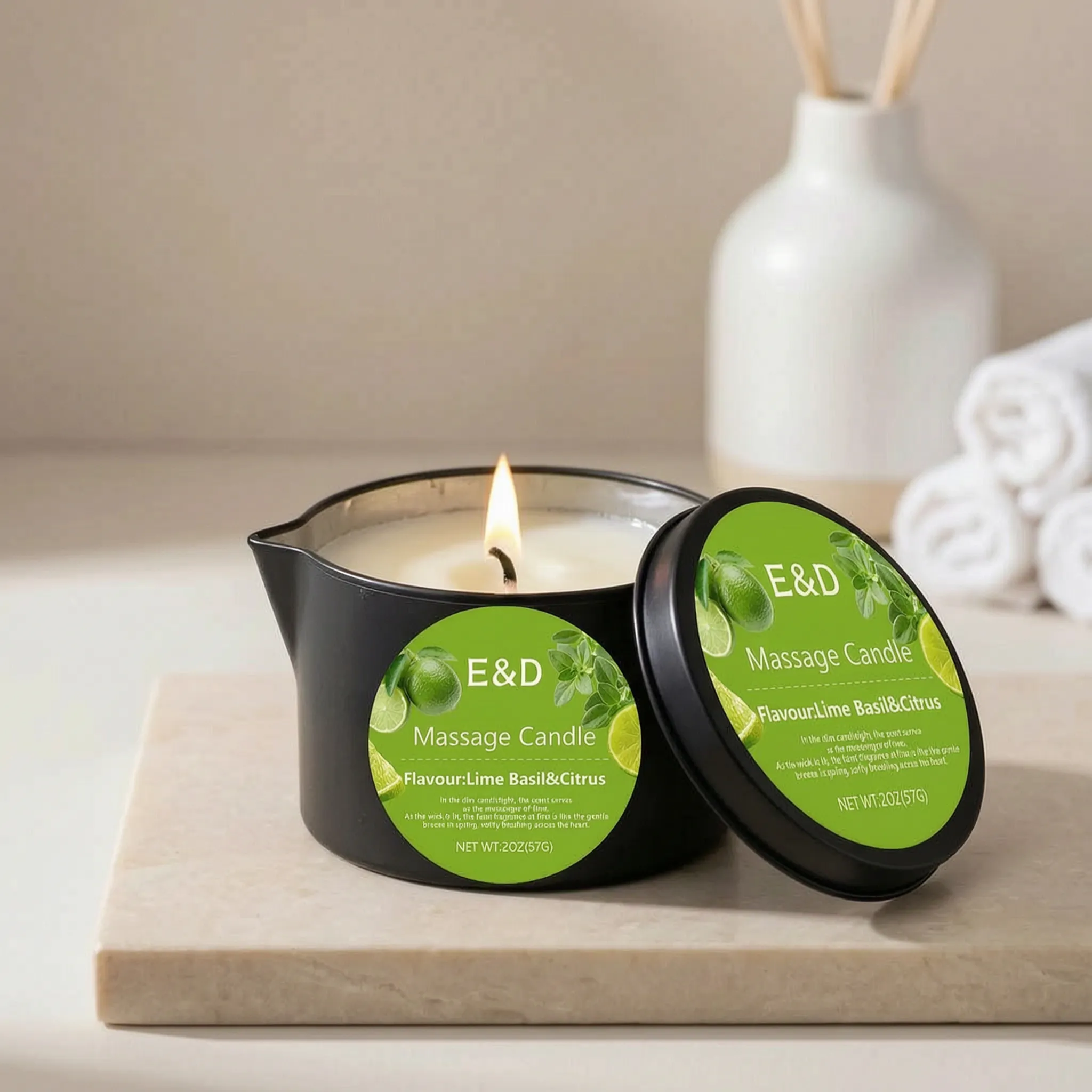 Nordspur | LumiMelt Scented Massage Candle