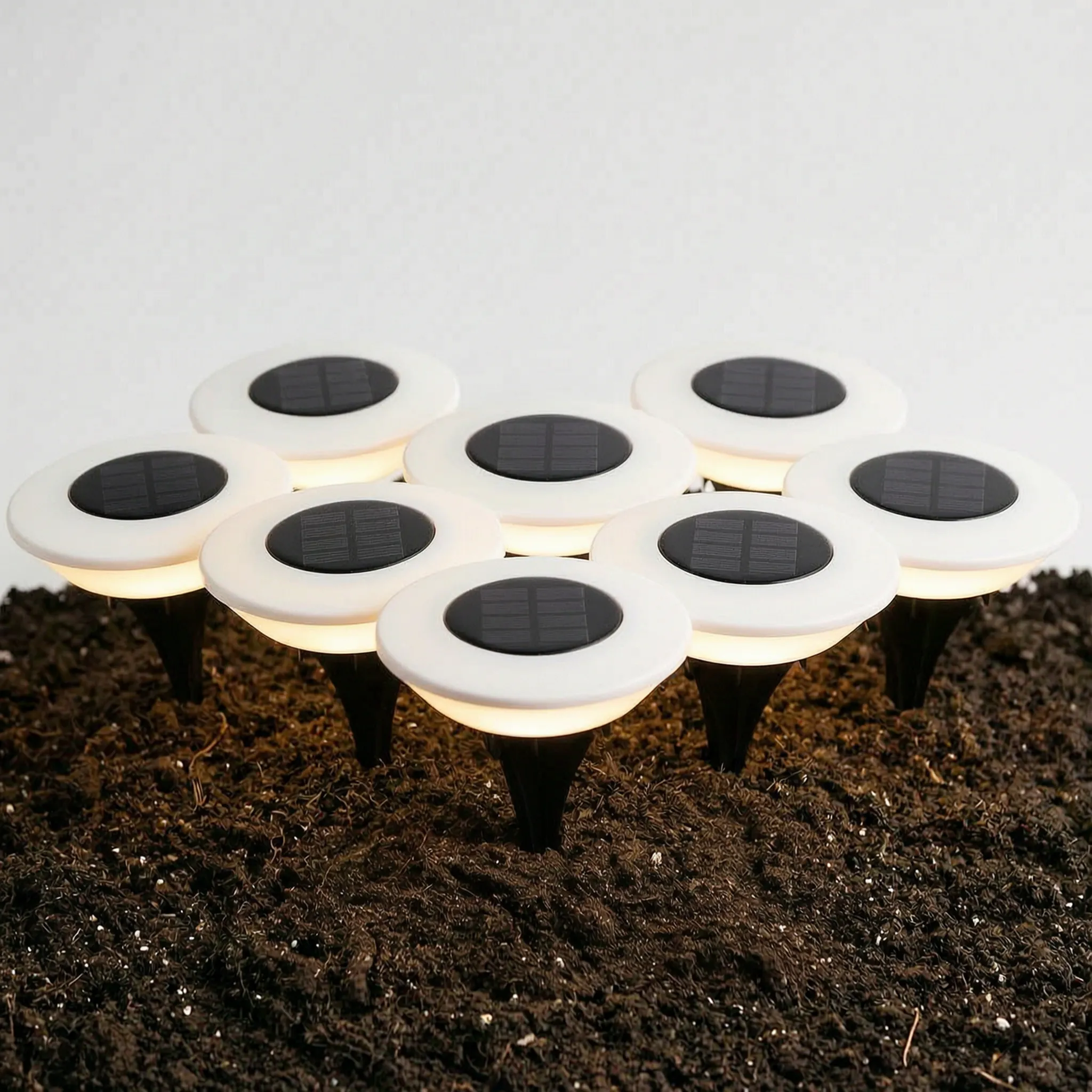 Nordspur | Lumidisk Low Profile Solar Ground Disk Light