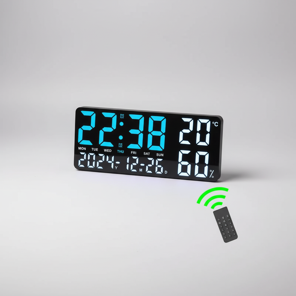 Nordspur | LuminChrono Digital LED Wall Clock