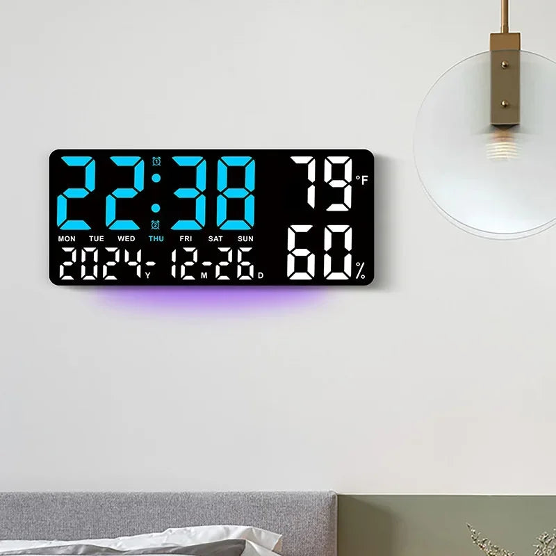 Nordspur | LuminChrono Digital LED Wall Clock