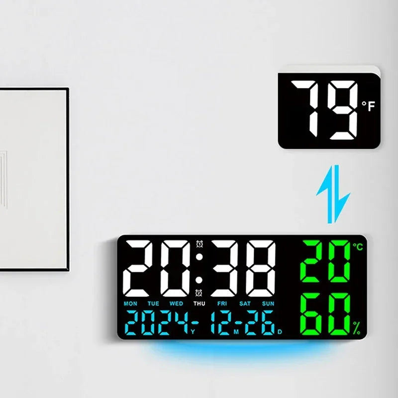 Nordspur | LuminChrono Digital LED Wall Clock