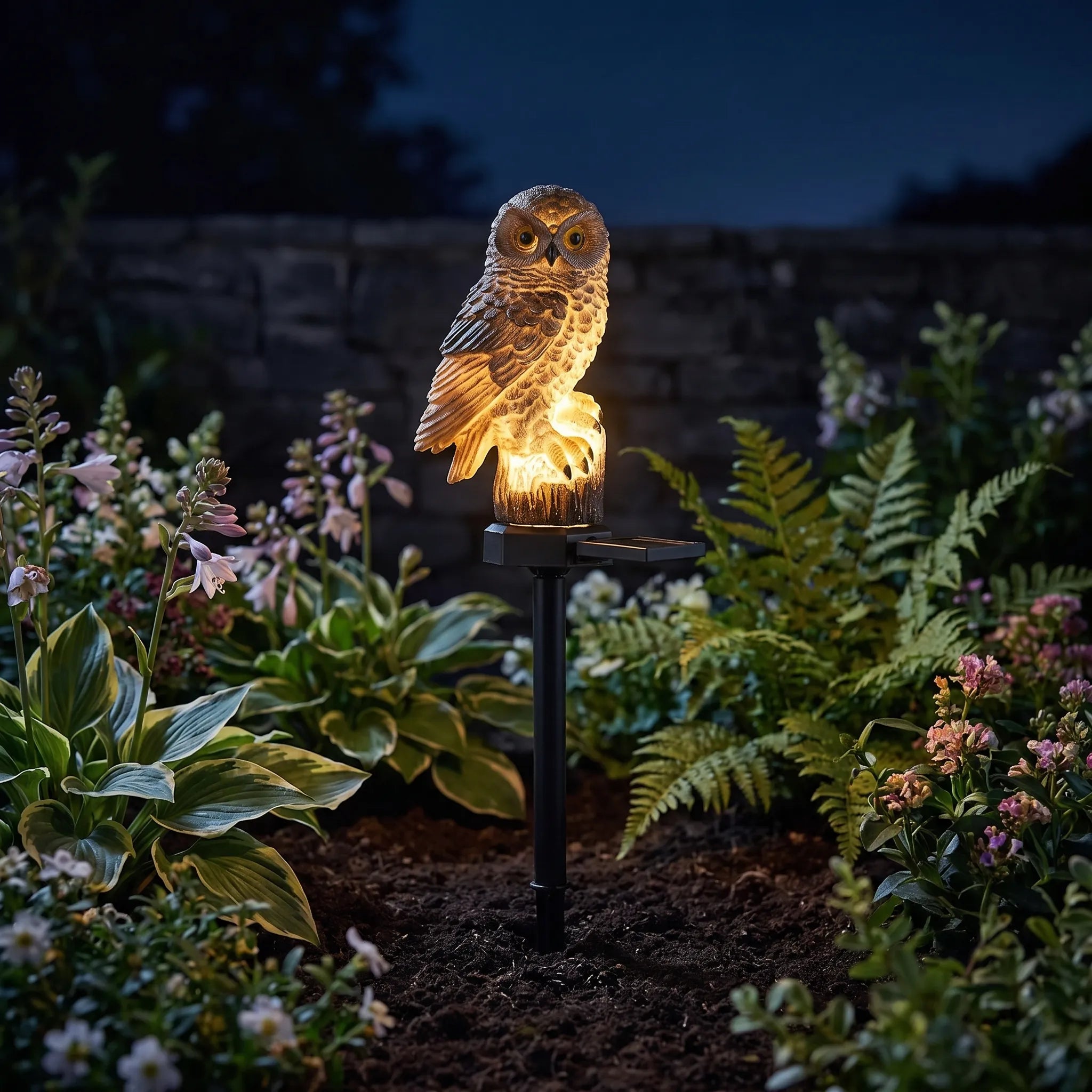 Nordspur | LuminaOwl Solar-Powered Owl Garden Stake Light