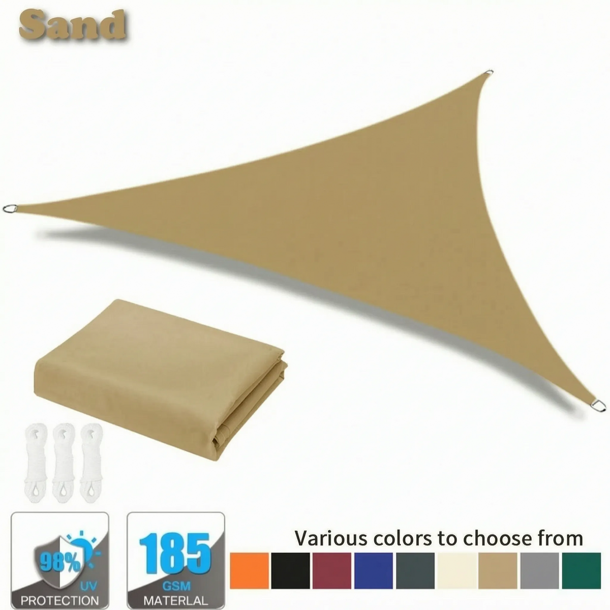 Nordspur | LuminaSail Triangular Outdoor Shade Sail