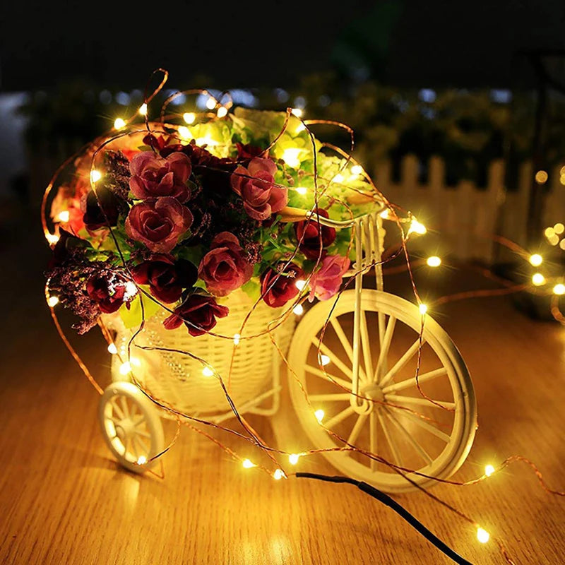 Nordspur | LuminaWire Battery-Powered Flexible Fairy Lights