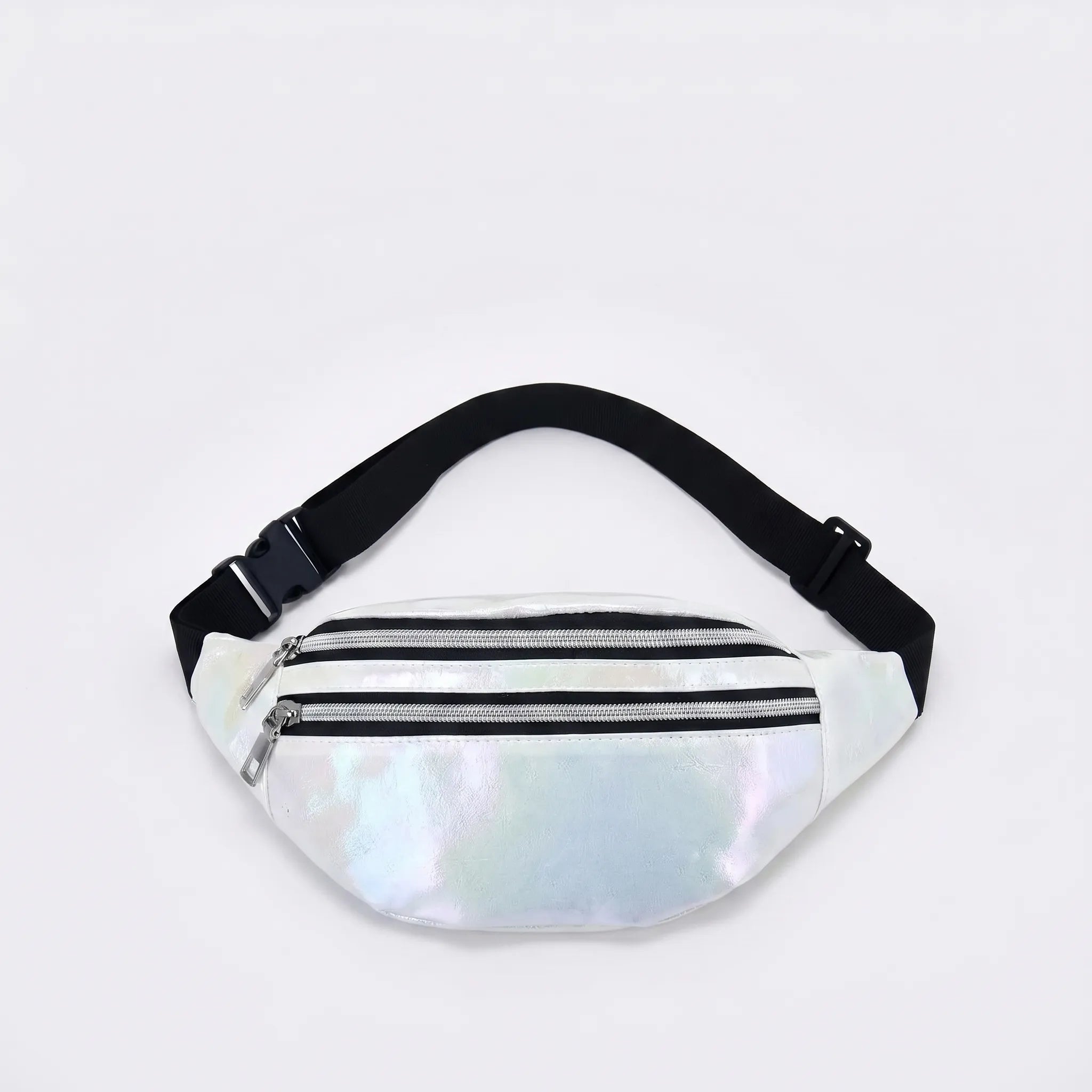 Nordspur | Luminos Holographic Zip-Front Bum Bag