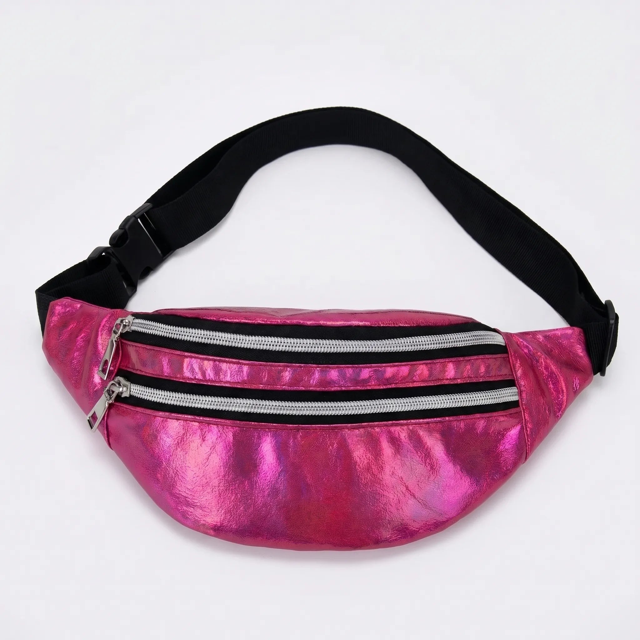 Nordspur | Luminos Holographic Zip-Front Bum Bag