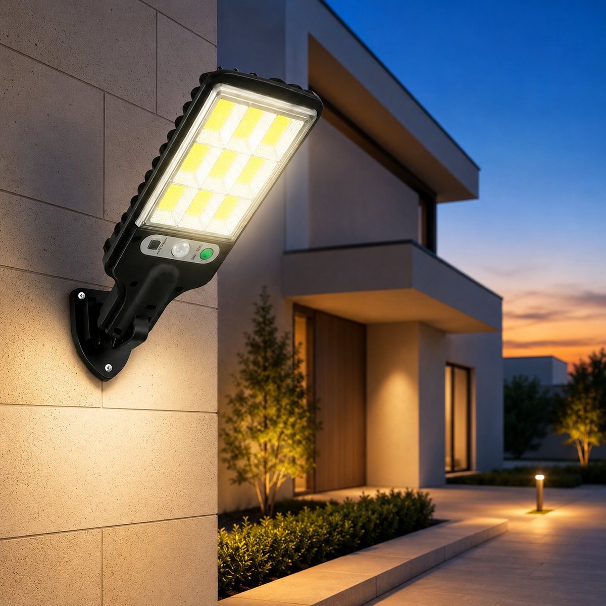 Nordspur | Lumovex Solar-Powered Outdoor Wall Lamp