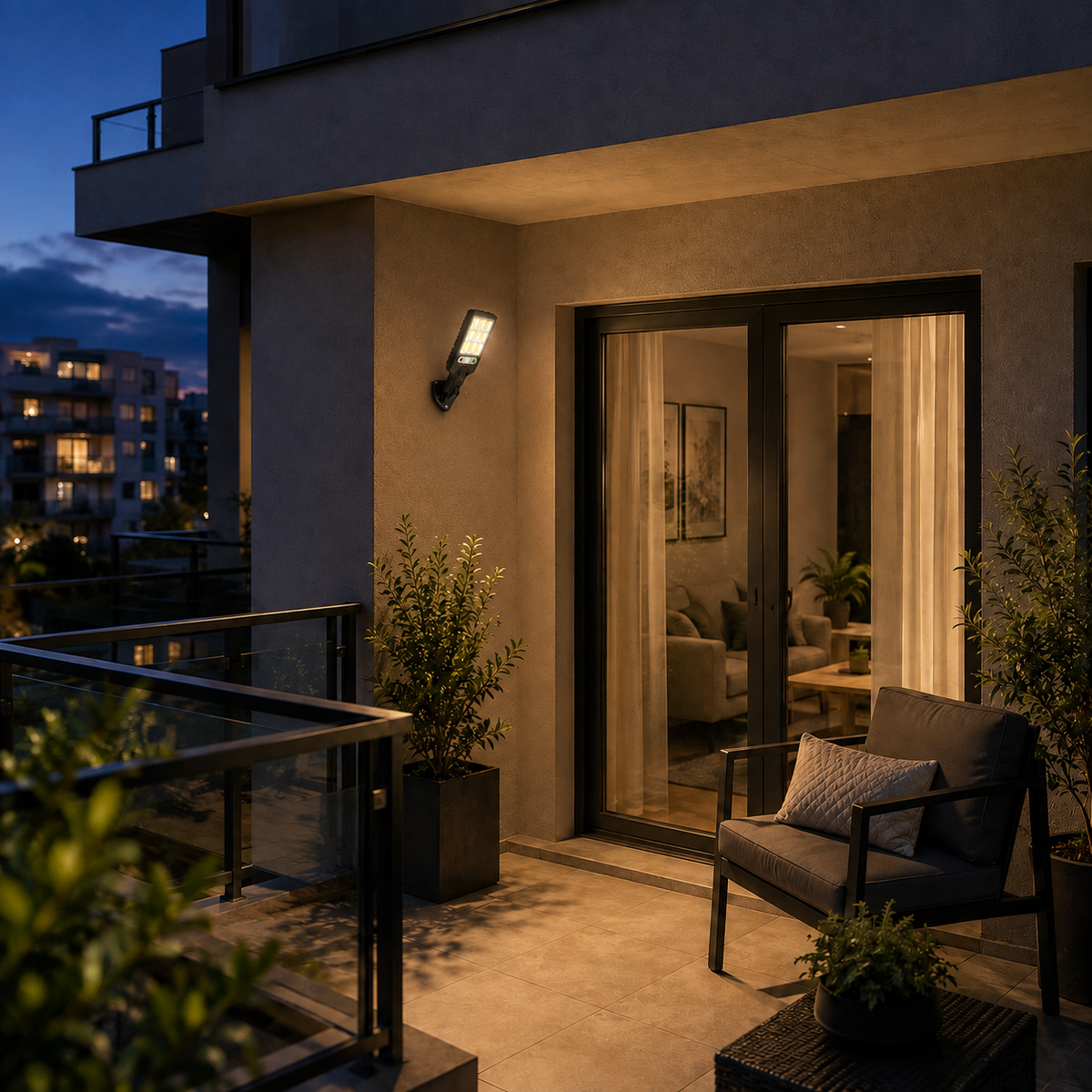 Nordspur | Lumovex Solar-Powered Outdoor Wall Lamp