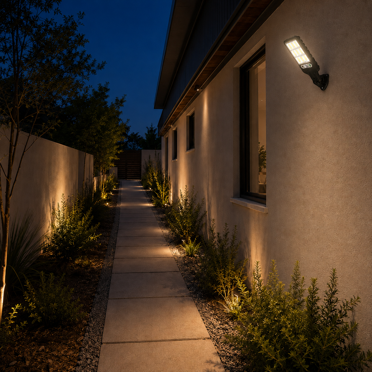 Nordspur | Lumovex Solar-Powered Outdoor Wall Lamp