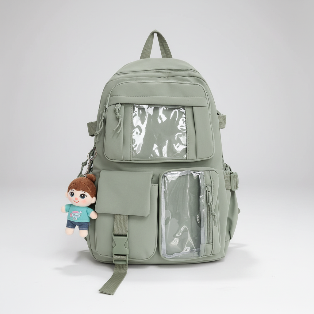 Nordspur | Lunaria Cute Nylon School Backpack