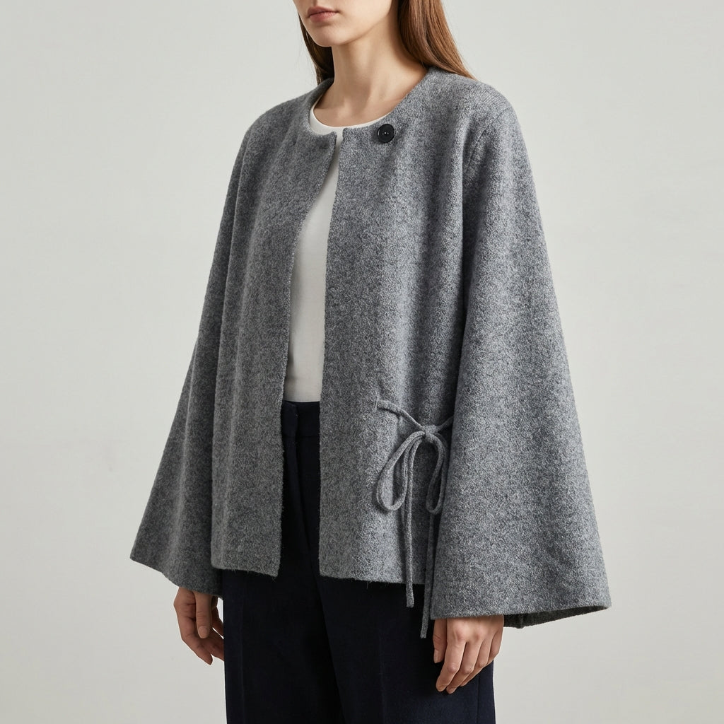 Nordspur | Lunaveil Open Sleeve Kimono Cardigan