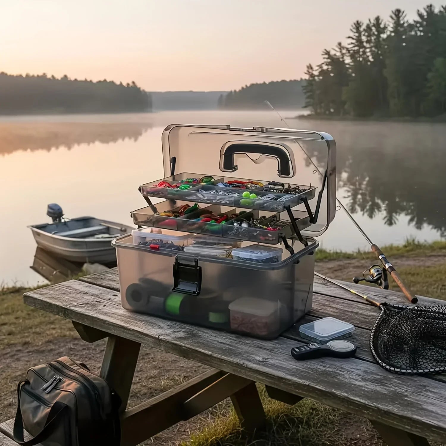 Nordspur | Lurevault Three-Tier Fishing Tackle Box