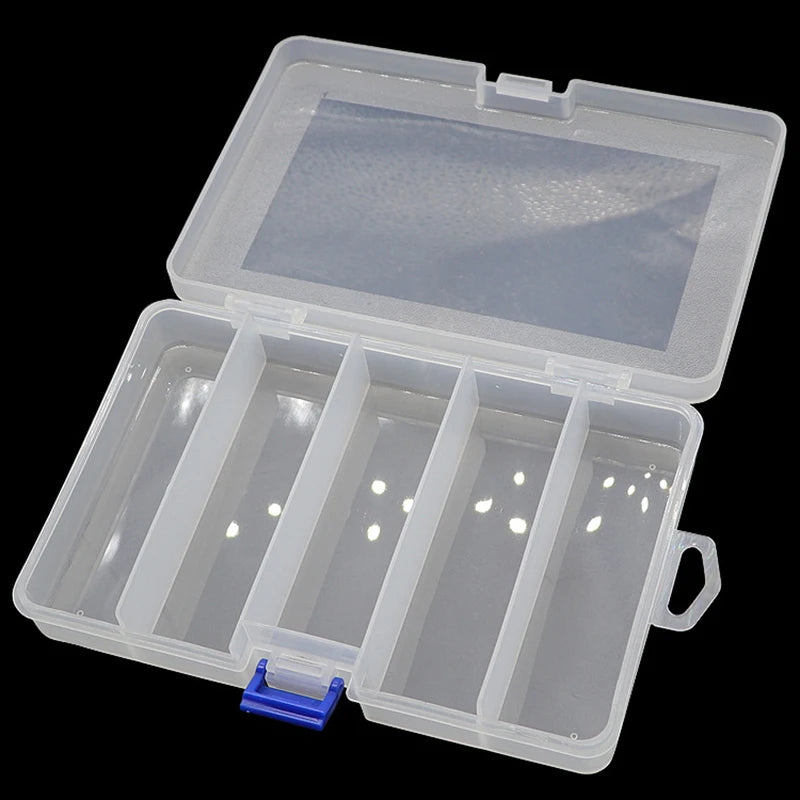 Nordspur | Lurevia Transparent 5-Compartment Tackle Box