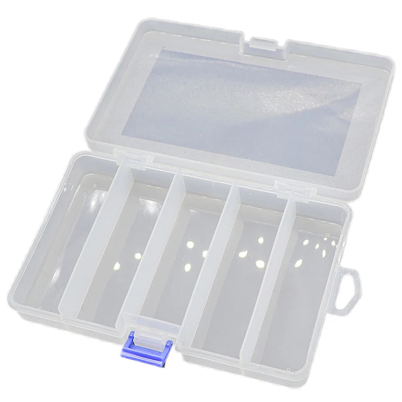 Nordspur | Lurevia Transparent 5-Compartment Tackle Box
