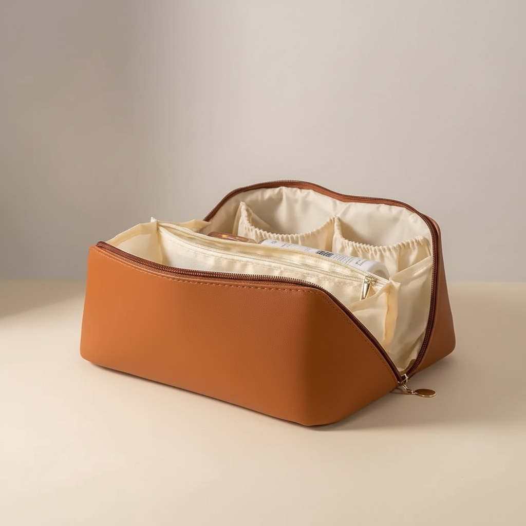 Nordspur | Luxelette Zip Top Travel Makeup Bag
