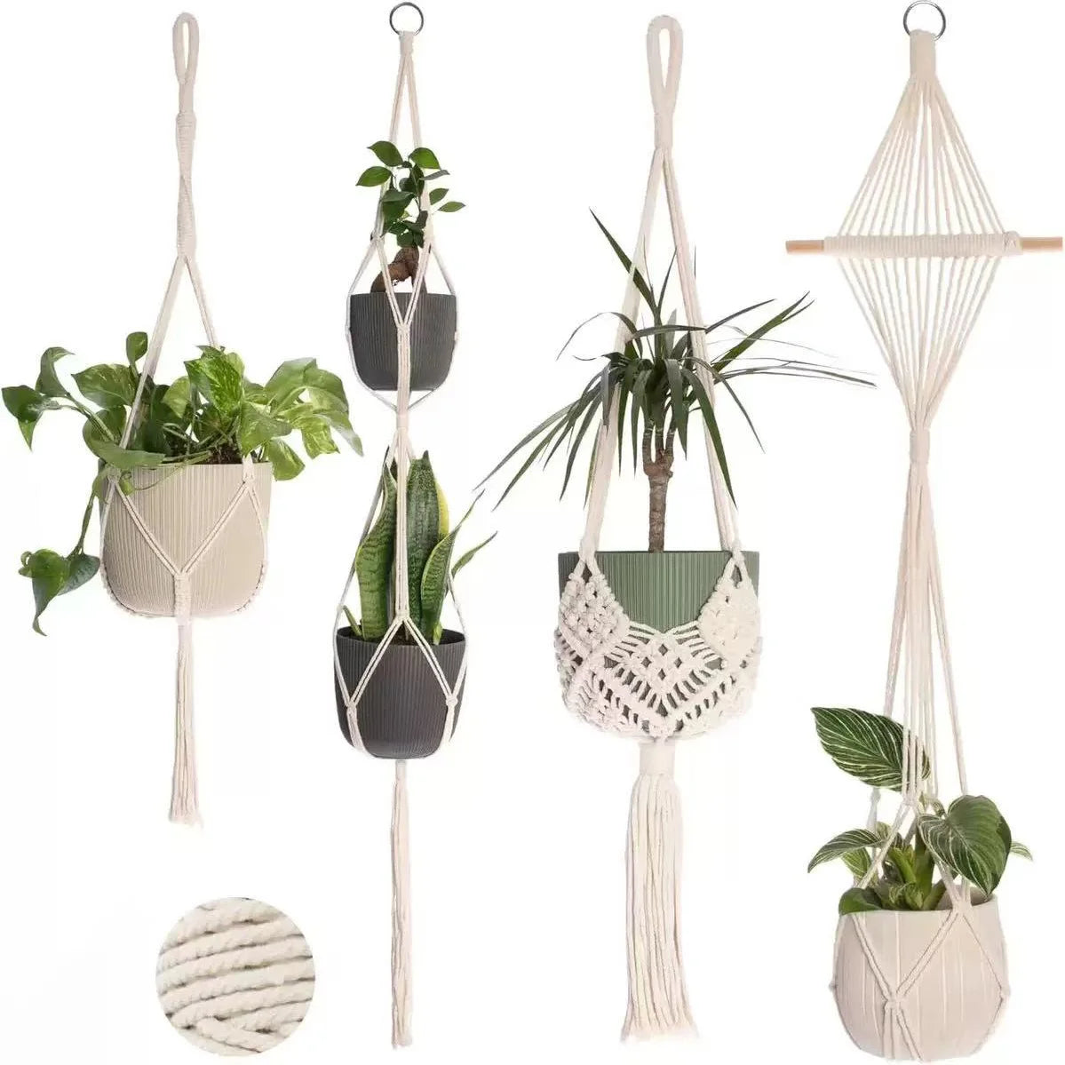 Nordspur | MacraSway Woven Plant Hanger