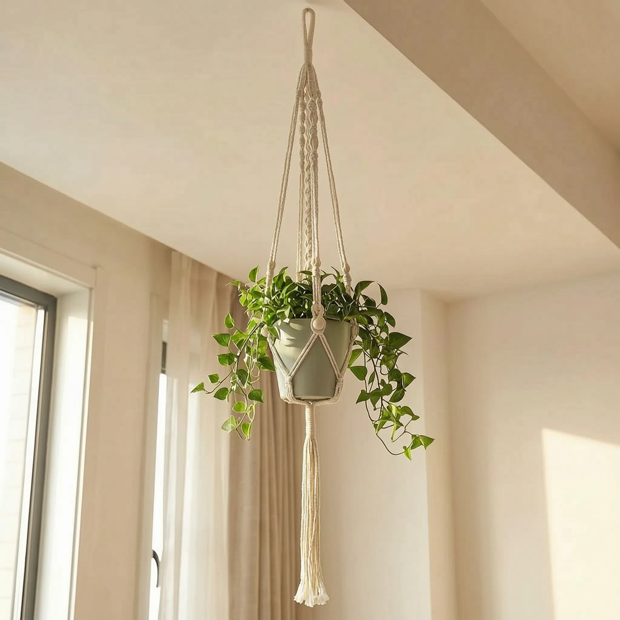 Nordspur | MacraSway Woven Plant Hanger