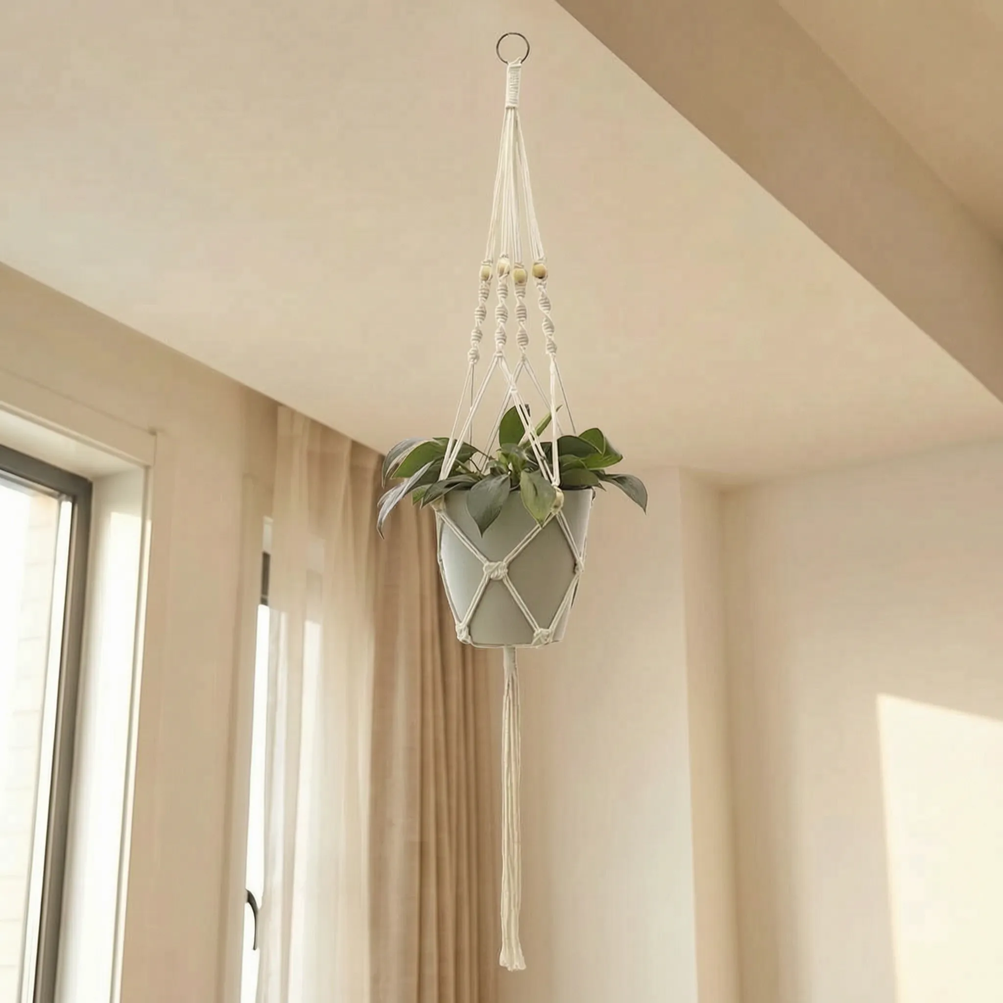 Nordspur | MacraSway Woven Plant Hanger