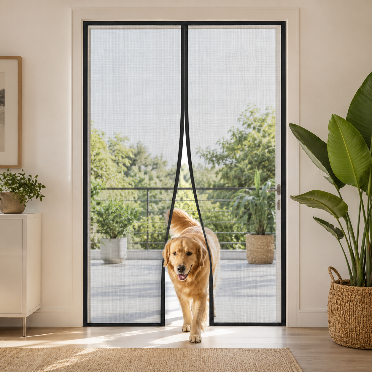 Nordspur | Magnos Magnetic Mesh Door Screen