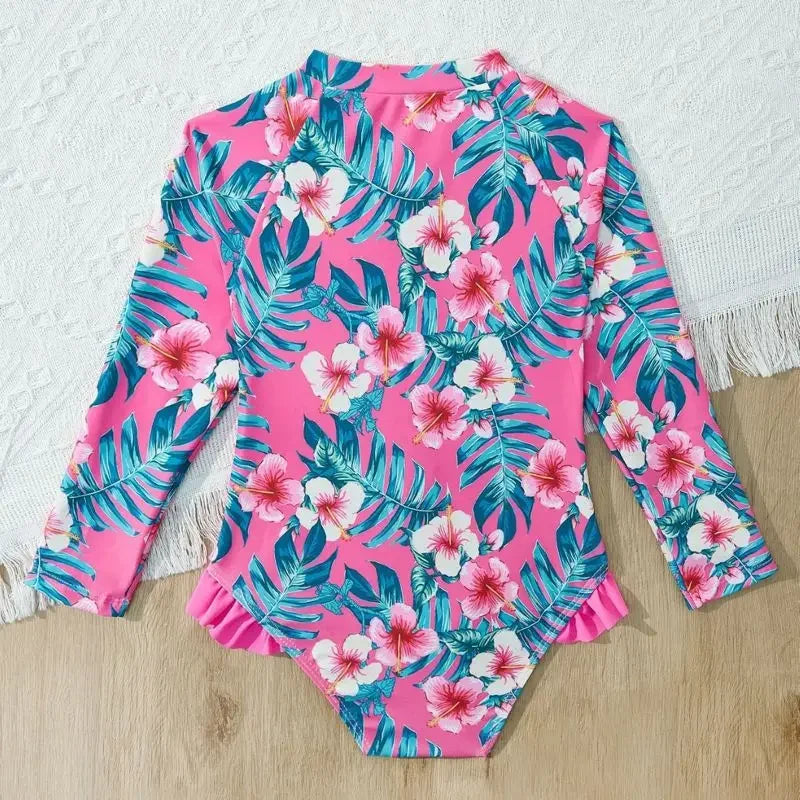 Nordspur | Maribelle Long Sleeve One Piece Swimsuit