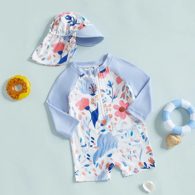 Nordspur | Maribelle Long Sleeve Toddler Swimsuit