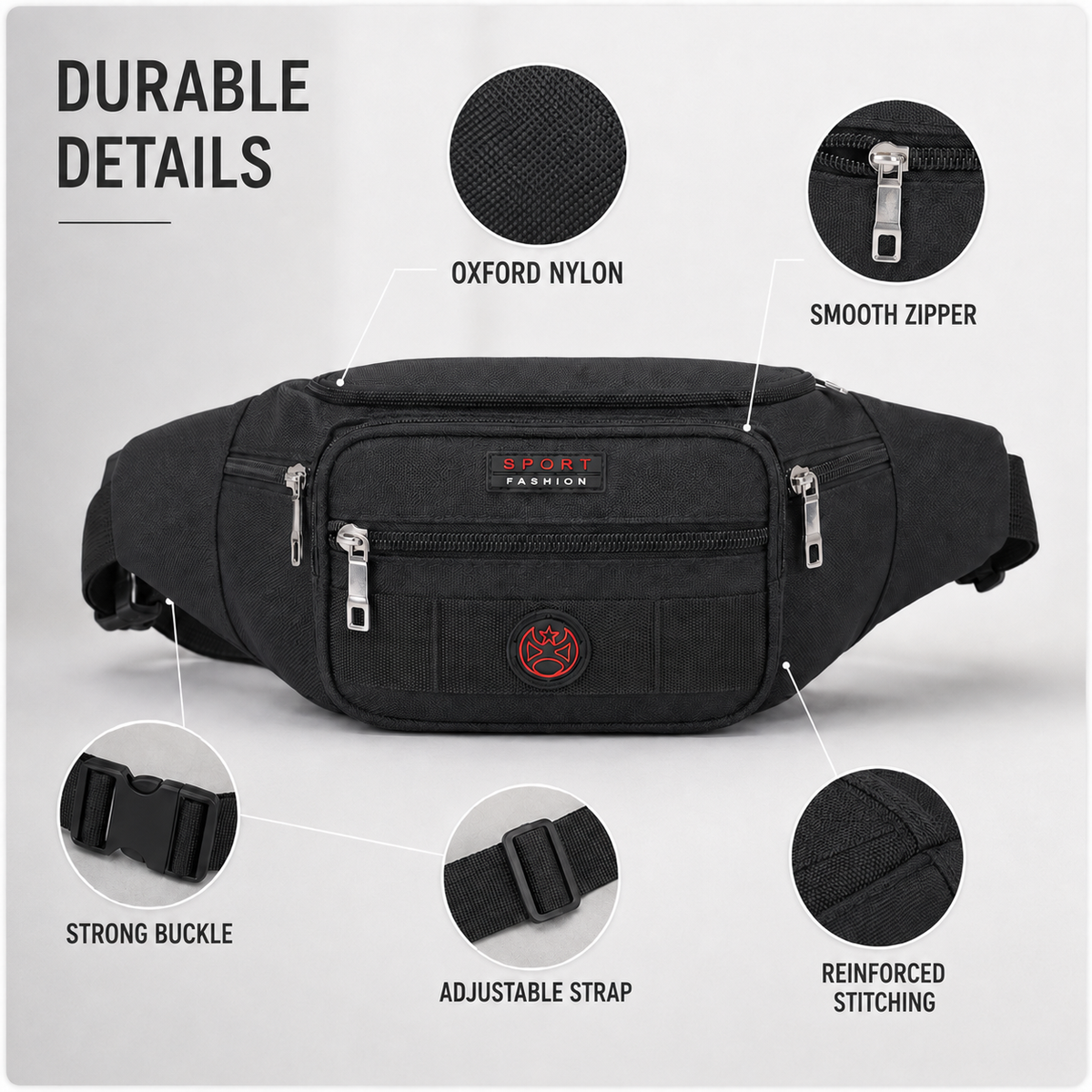 Nordspur | Marqen Waterproof Oxford Waist Pack