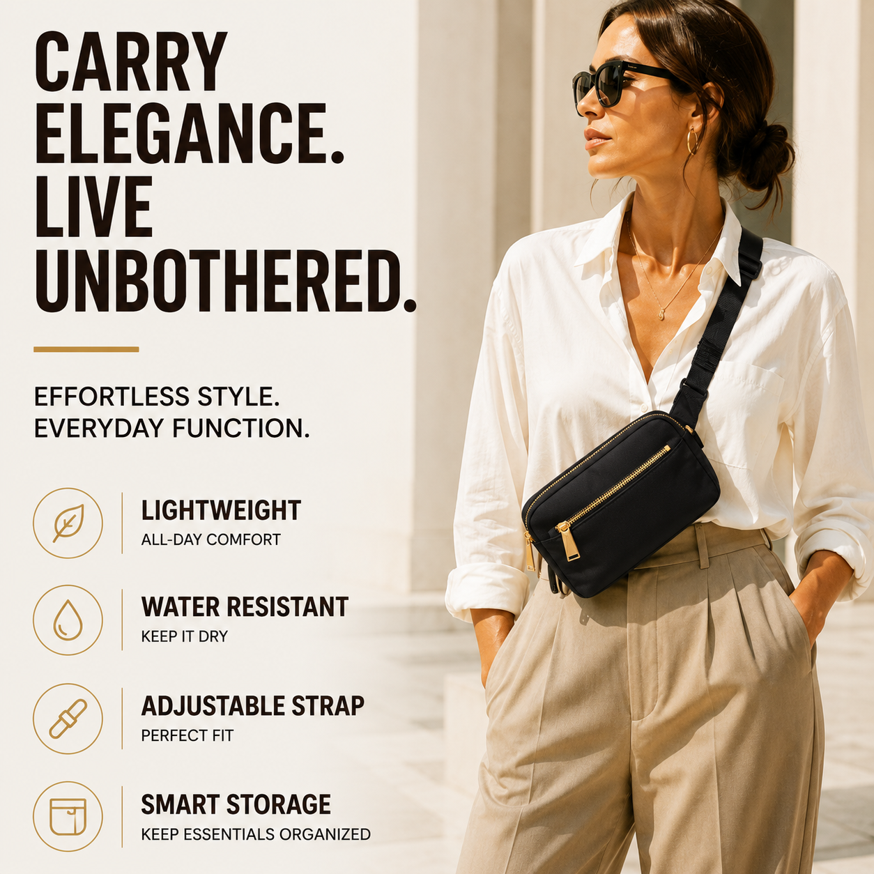 Nordspur | Marvella Lightweight Waterproof Waist Pack
