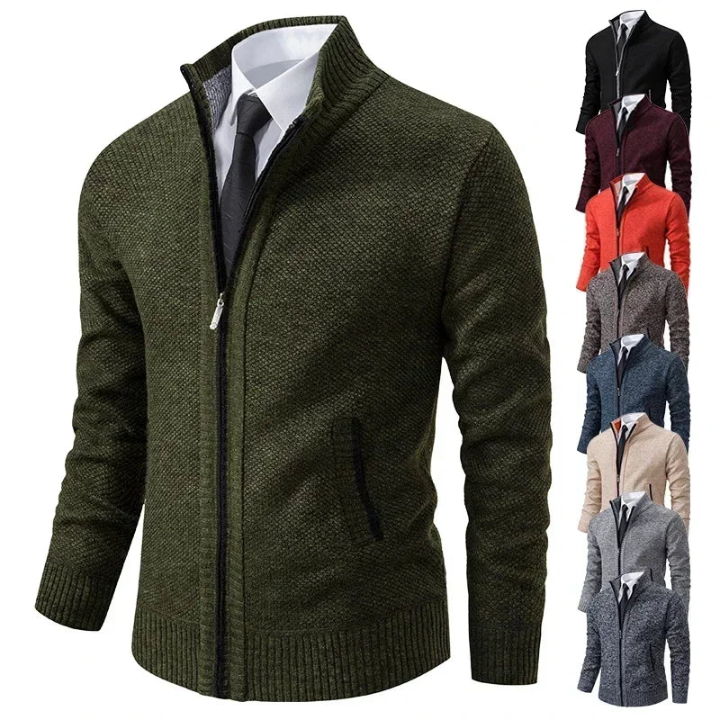 Nordspur | Men Casual Zip Cardigan