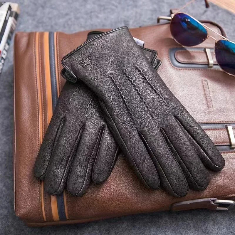 Nordspur | Men Genuine Leather Gloves