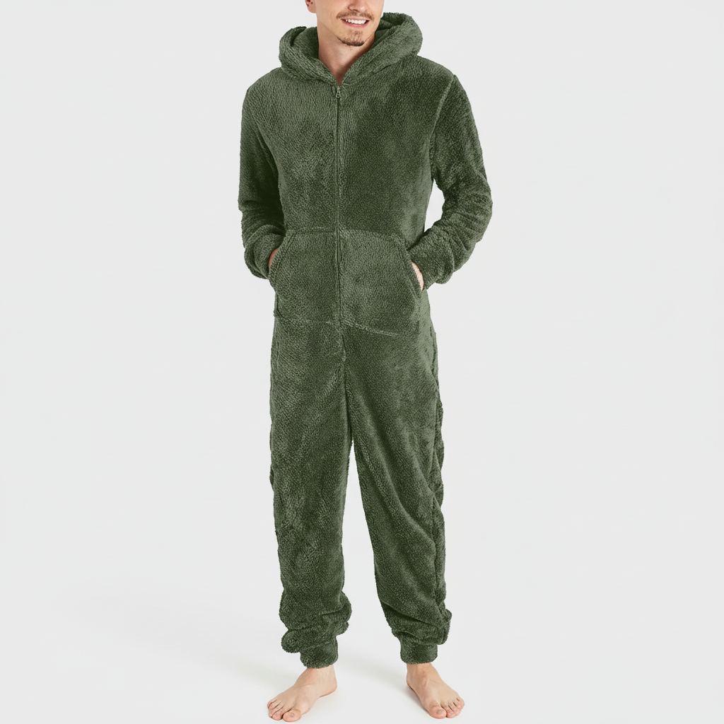 Nordspur | Men Hooded Onesie Sleepwear