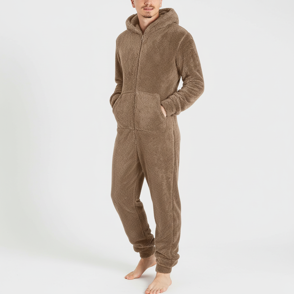 Nordspur | Men Hooded Onesie Sleepwear