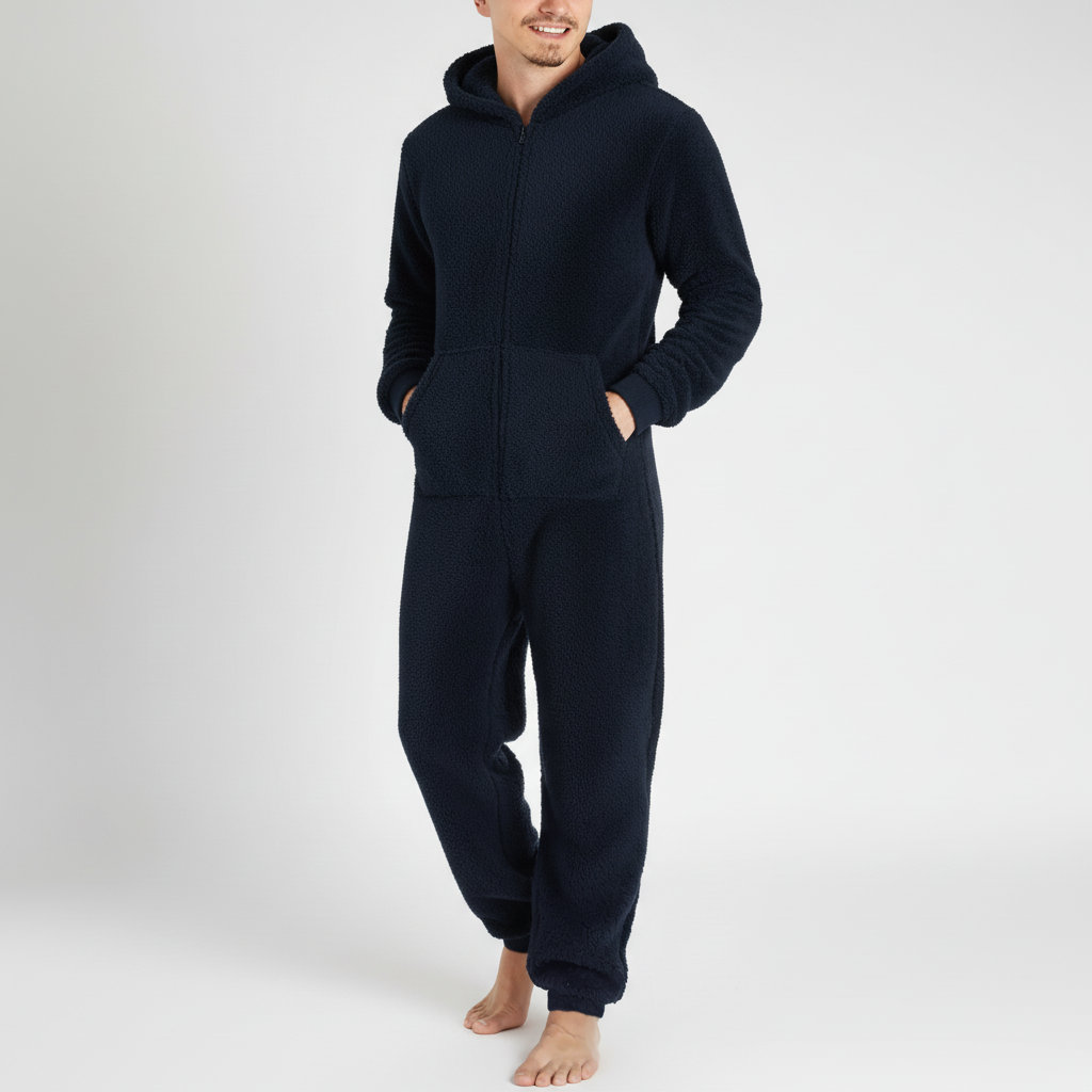 Nordspur | Men Hooded Onesie Sleepwear