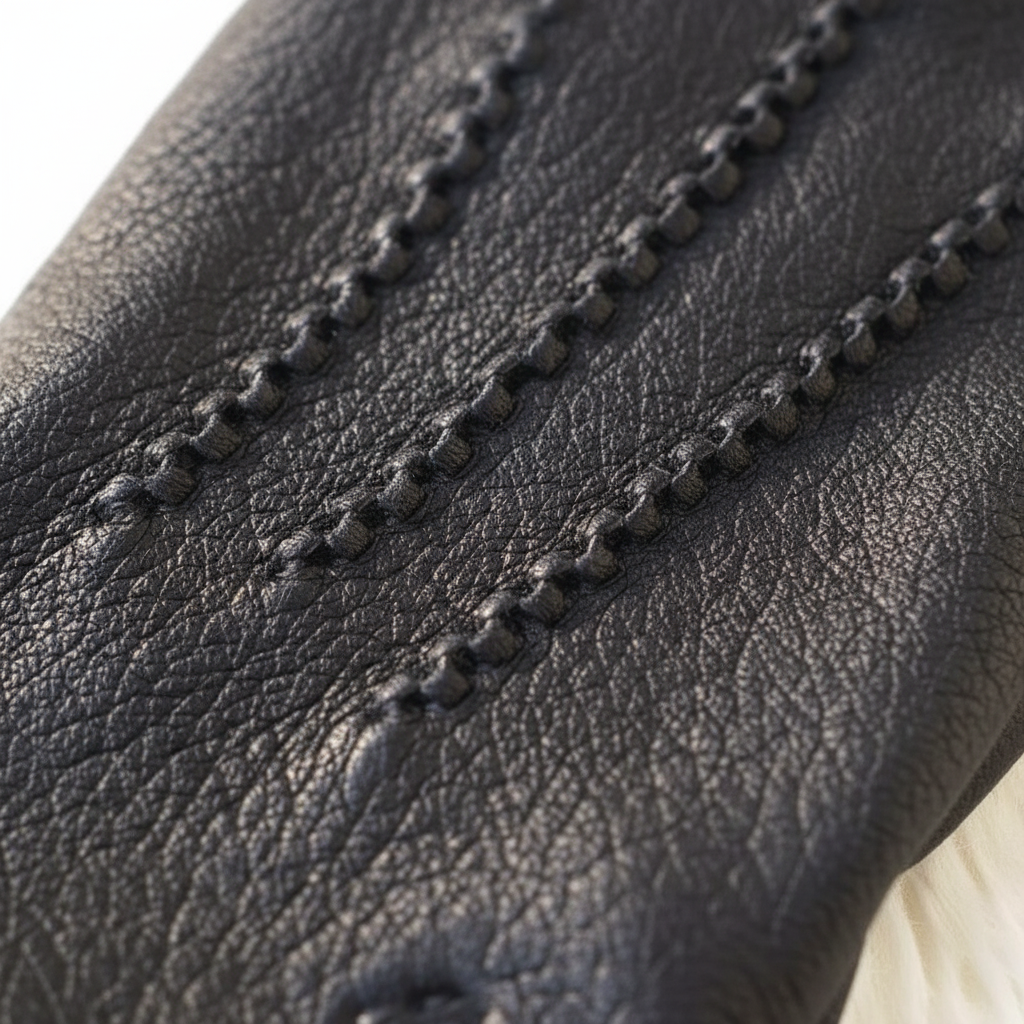Nordspur | Men Leather Gloves With Lining
