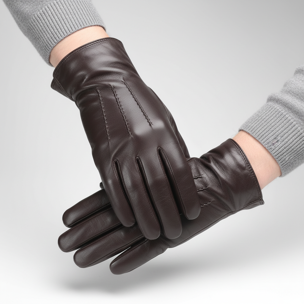 Nordspur | Men Leather Sheepskin Gloves