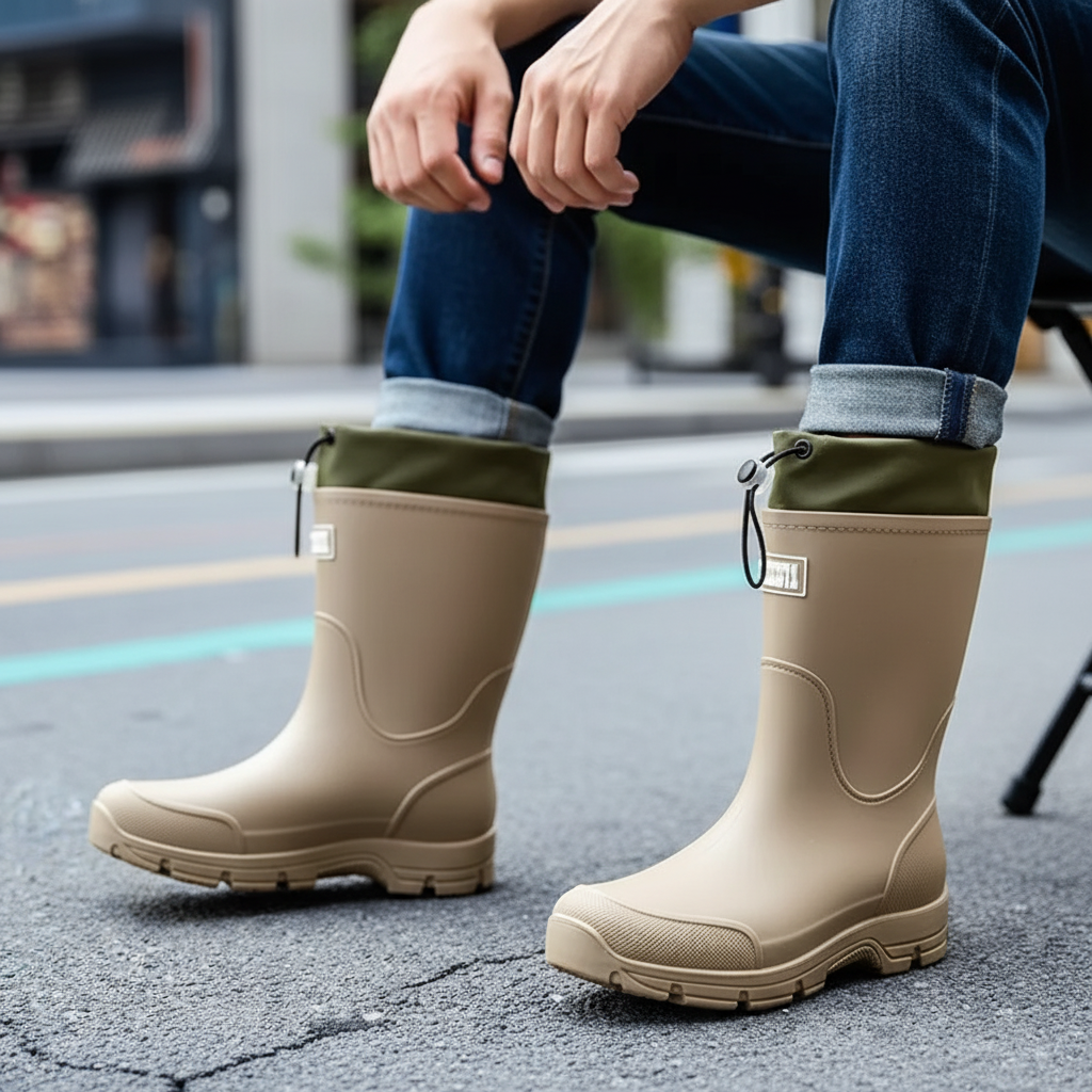 Nordspur | Men Mid Calf Rain Boot