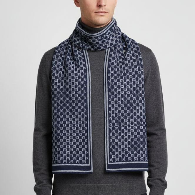 Nordspur | Men Woven Jacquard Scarf