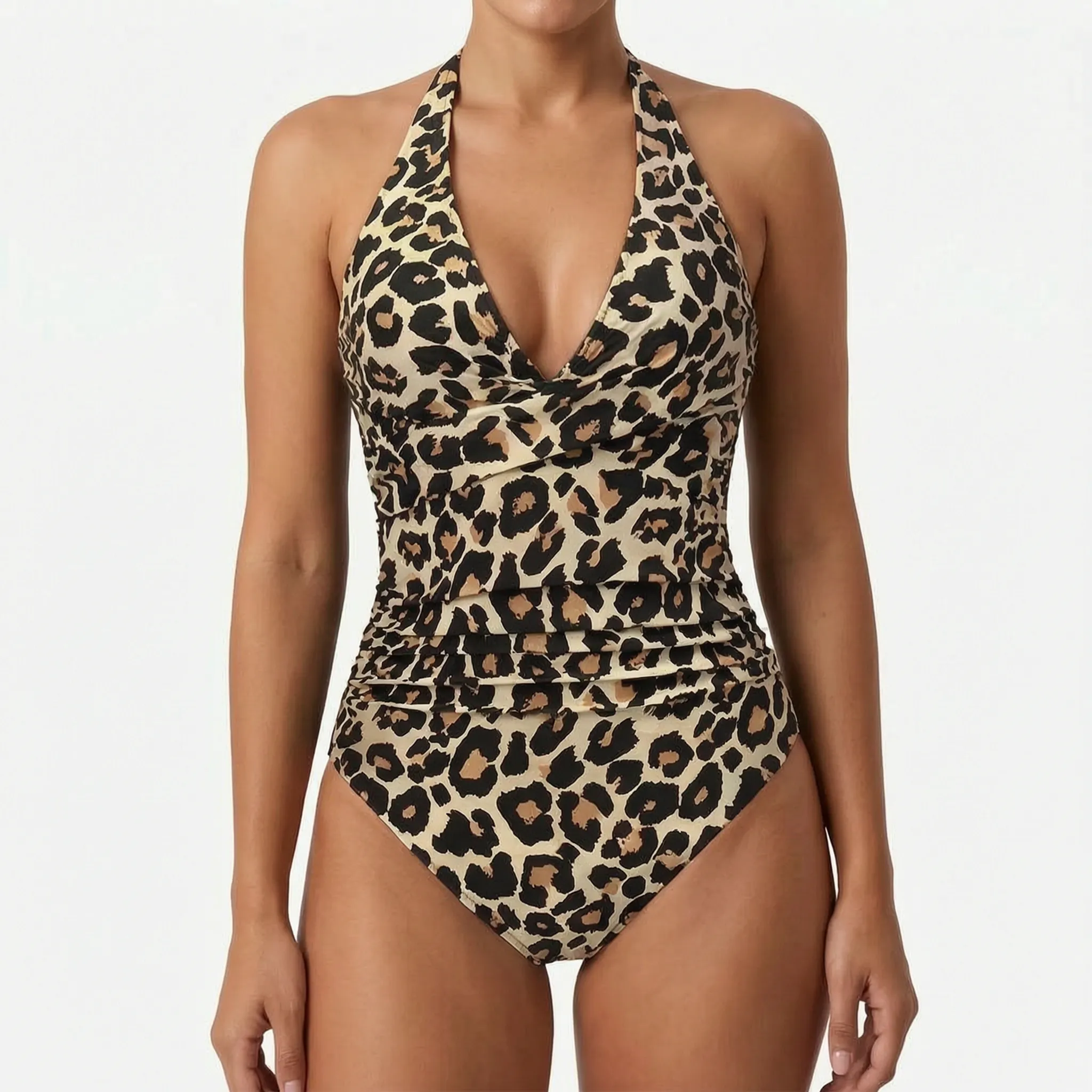 Nordspur | Meridia Halter Neck One Piece Swimsuit