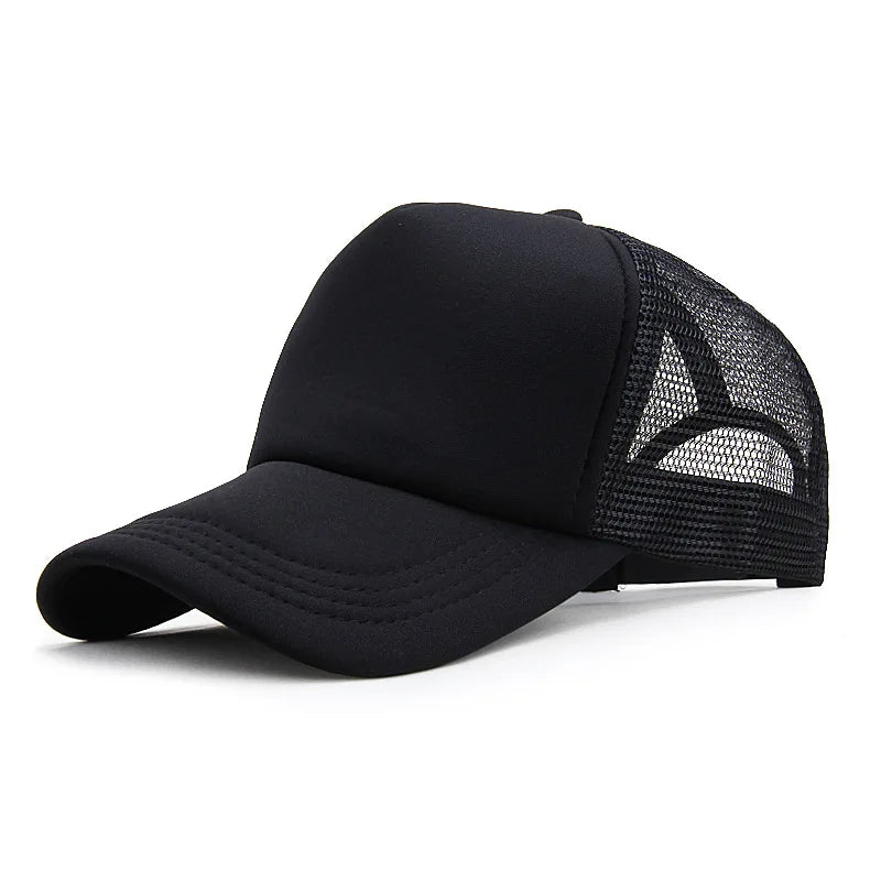Nordspur | Meshrex Plain Mesh Trucker Snapback Cap