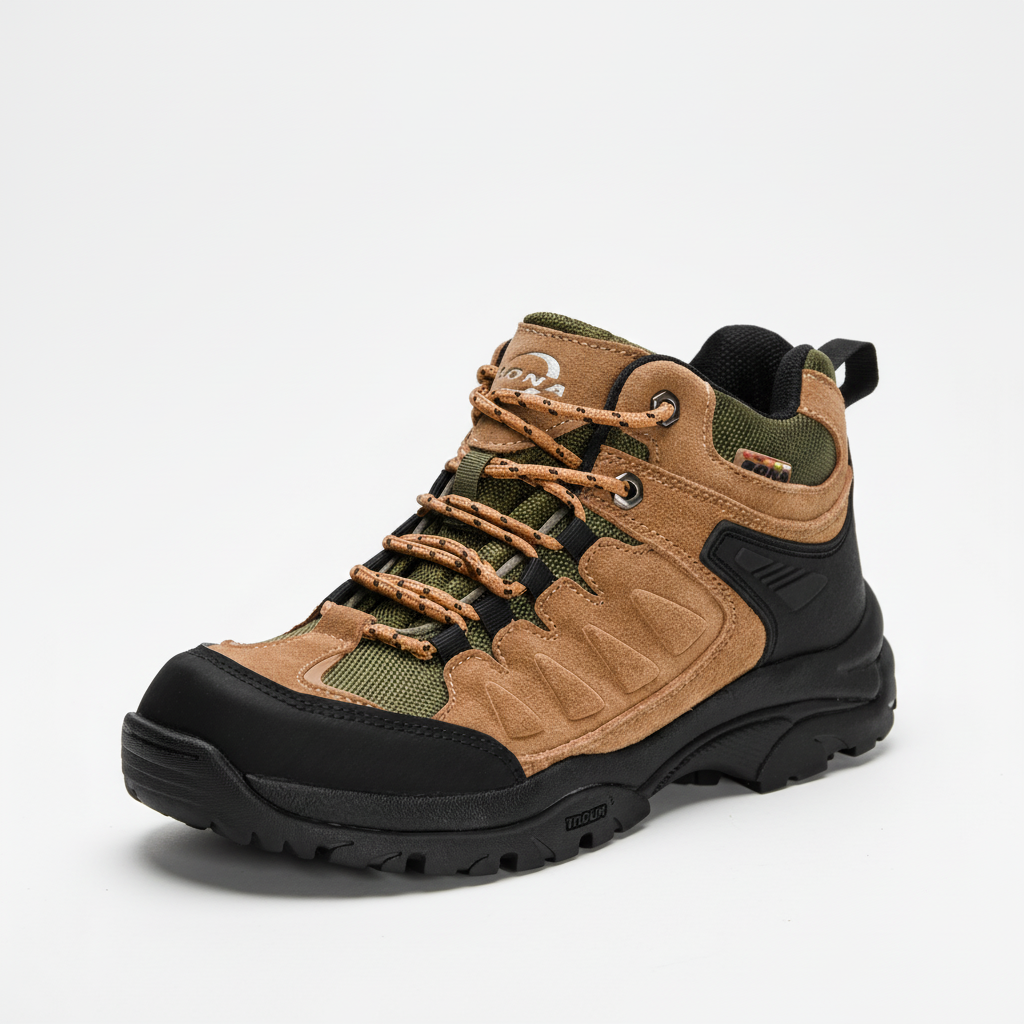 Nordspur | Mid Ankle Leather Hiking Shoe