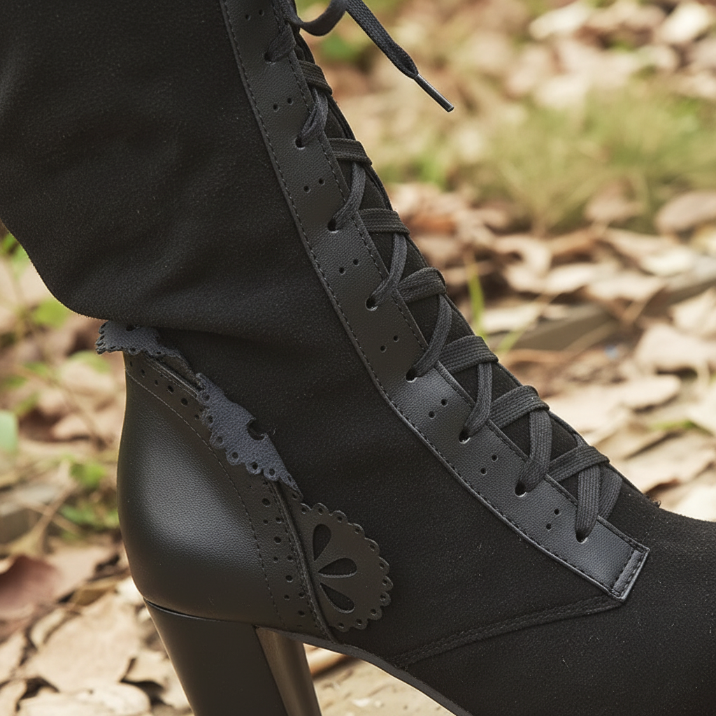 Nordspur | Mid Calf Lace Boots