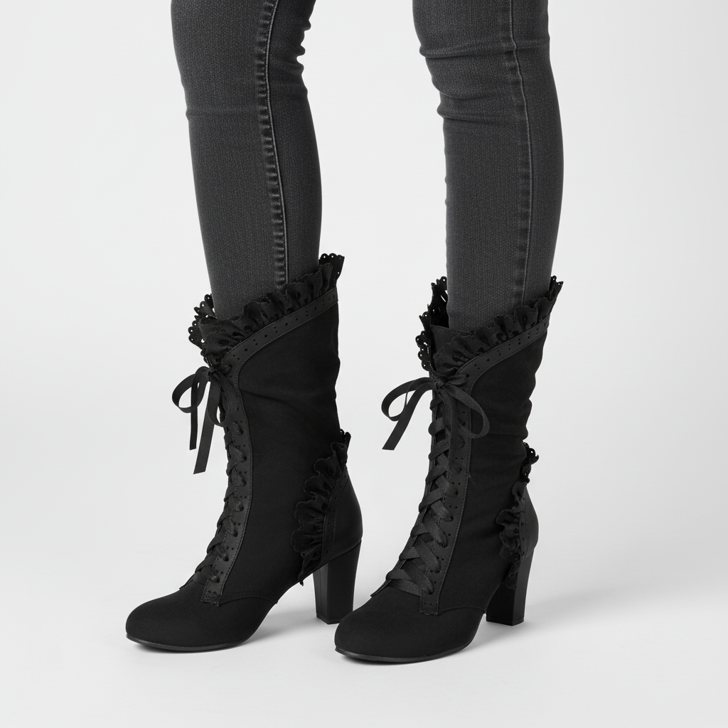 Nordspur | Mid Calf Lace Boots