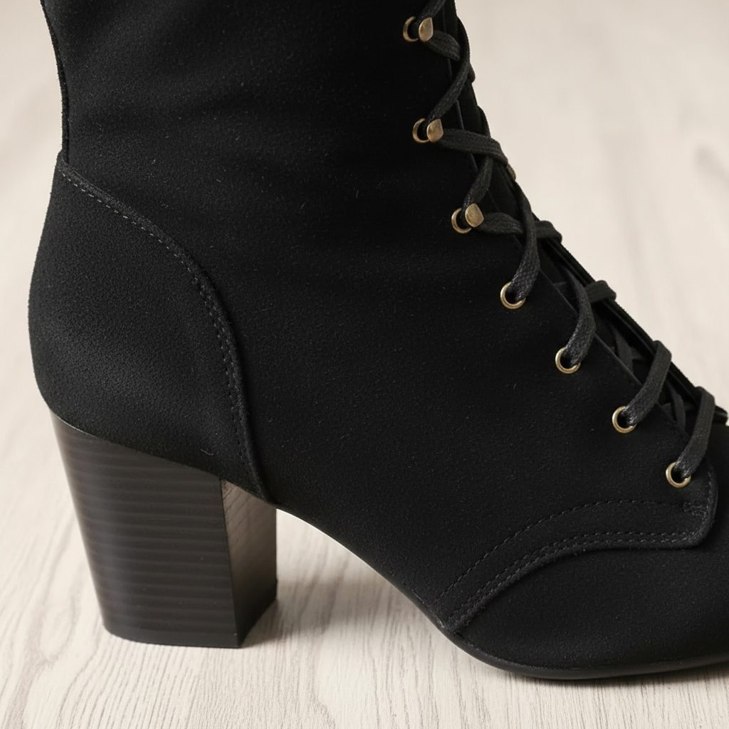 Nordspur | Mid Calf Lace Up Boots