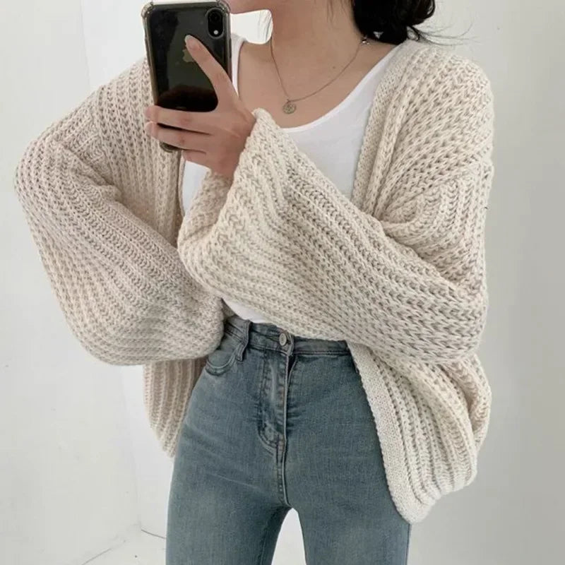 Nordspur | Mirelle Short Relaxed Poncho Cardigan