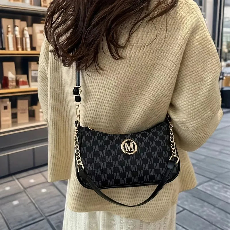 Nordspur | Morvelle Monogram Print Crossbody Shoulder Bag