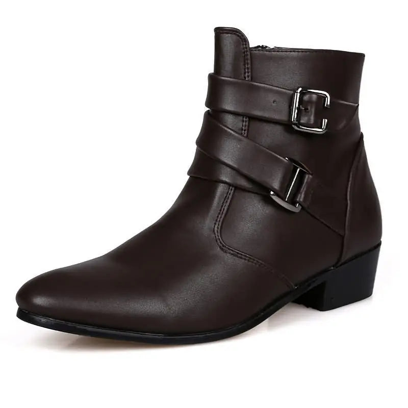 Nordspur | Morven Mens Formal Pointed Ankle Boots